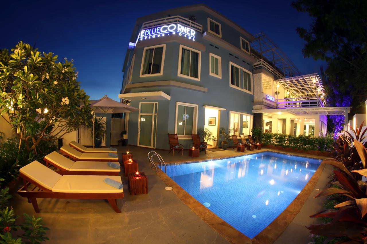 The Blue Corner Boutique Hotel Phnom Penh Exterior foto